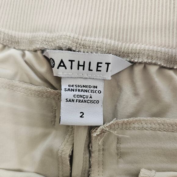 ATHLETA Brooklyn Mid-rise Ankle Pant in Abalone Cream Size 2 - Picture 6 of 10